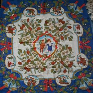 LILLIAN VERNON 100% Silk Vintage Women’s Scarf